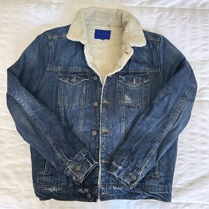 Sherpa Vintage Denim Jacket